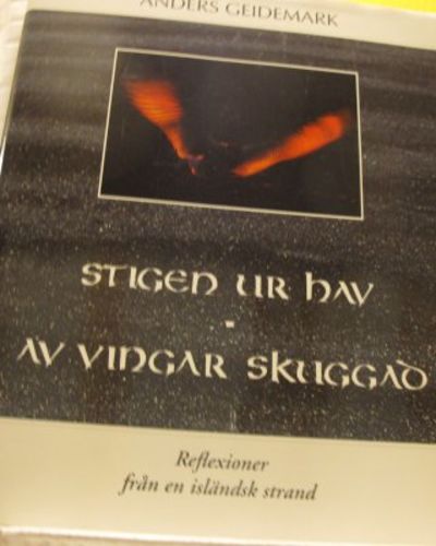 Stigen ur hav. Av vingar skuggad. Reflexioner…