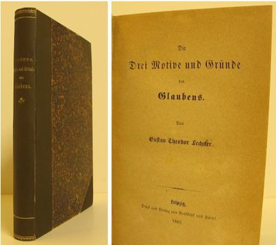 Die Drei Motive und Gründe des Glaubens.