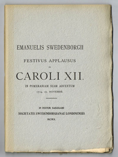 Festivus applausus in Caroli XII. In Pomeraniam…