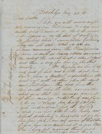 1849 Letter Discussing the “California feaver” and State of the Economy in Brooklyn