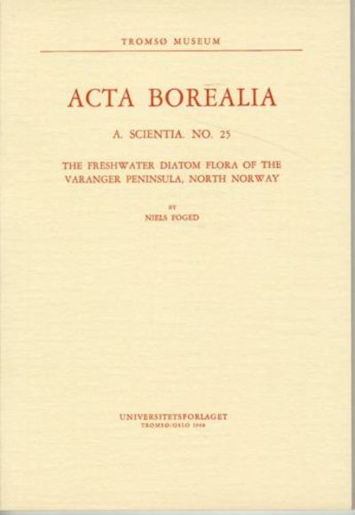 The freshwater diatom flora of the Varanger…