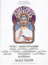 cover of JESUS CHRIST SUPERSTAR BROCHURE & LIBRETTO