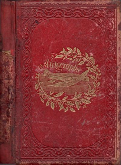 1861-63 James E. Wilson, New Hampton, New Hampshire Autograph Book