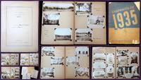 Travel Log & Photo Albums Dedicated to Josh by Y Bennett and Sneed with 3 Journeys in 3 Years 1935-1937