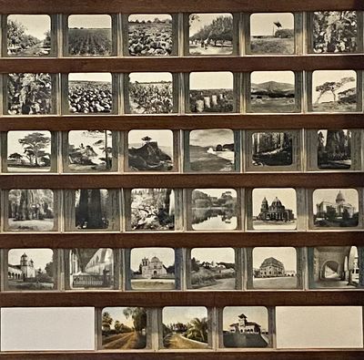 Northern California Magic Lanterns: Agricultural, Big Trees, Missions