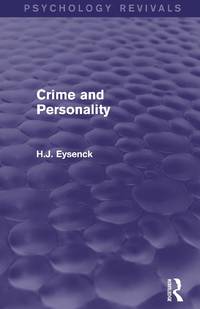 Crime and Personality (Psychology Revivals)