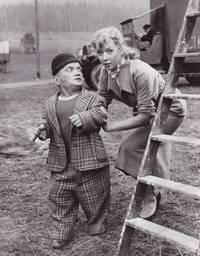 image of Man on a Tightrope (Original photograph of Gloria Grahame and Cucciola from the 1953 film)