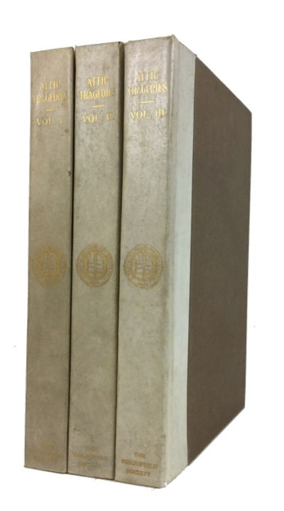 Boston: Bibliophile Society, 1926. Hardcover. Very Good. 3 vols. Brown boards backed in art vellum. ...
