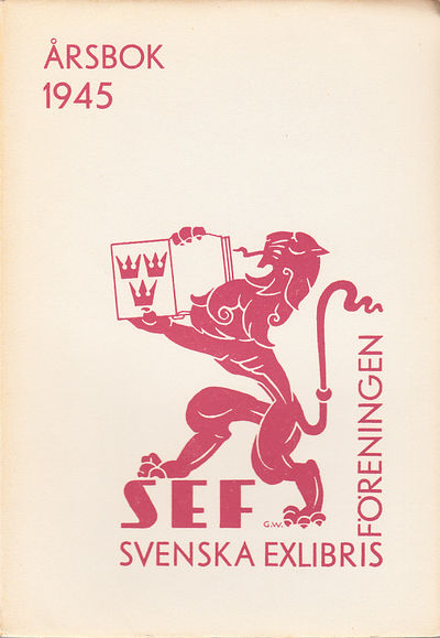 Svenska Exlibrisföreningens Årsbok 1945 under…