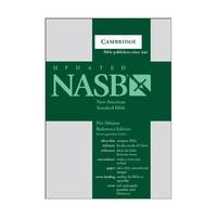 NASB Pitt Minion Reference Bible, Brown Goatskin Leather, Red-letter Text, NS446XR Brown Goatskin...