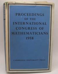 image of Proceedings of the International Congress of Mathematicians 14-21 August 1958