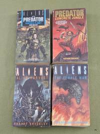 ALIENS & Predator 4 book lot set: Hunter's Planet / Concrete Jungle / more