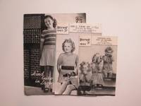 image of 3 Fair Isle knitting patterns children's cardigans and a Lavenda Lister Wools pattern
