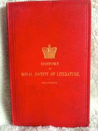 History of the Royal Society of Literature by Brabrook, Edward  W - 1891