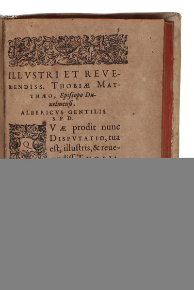 Disputationes duae; I, De actoribus & spectatoribus fabularum non notandis. II. De abusu mendacii. Nunc primum in lucem editae.  - ["LET THE SAFETY OF THE PEOPLE BE THE SUPREME LAW"] (photo 4)