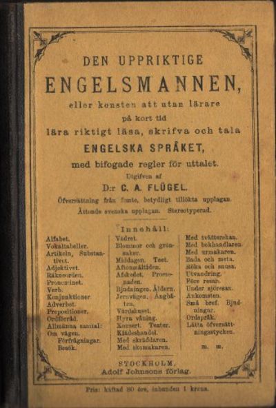 DEN UPPRIKTIGE ENGELSMANNEN,