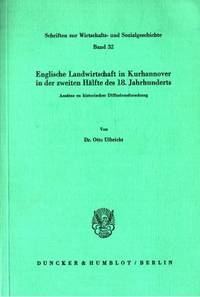 Englische Landwirtschaft in Kurhannover in der…