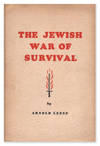 The Jewish War of Survival