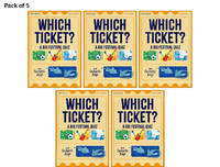 Read Write Inc. Fresh Start Readers: Book 3: Which Ticket? A Big Festival Quiz & Fantastic Rays -...