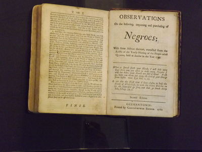 Observations On the Inslaving, Importing and Purchasing of Negroes? The Uncertainty of a Death Bed Repentance (with two other titles)