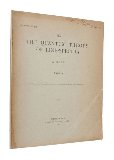 On the Quantum Theory of Line-Spectra. Part II,…