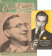 TWO ITEMS FEATURING BENNY GOODMAN: Capitol News from Hollywood, Vol. 5, No. 3, March 1947 + Benny Goodman reviews Columbia and Okeh Popular Records for April, 1941