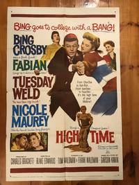 High Time One Sheet 1960 Bing Crosby, Fabian, Tuesday Weld