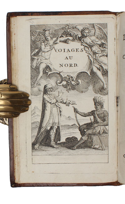Recueil de voiages au nord, contenant divers memoires tres utiles au commerce & à la navigation. vol. 1 & 2.  (Included: "Relation de L'Islande & "Journal d'un Voyage au Spitzbergen et au Groenlandt"). - [RARE WORK ON VARIOUS TRAVELS IN THE NORTH] (photo 8)
