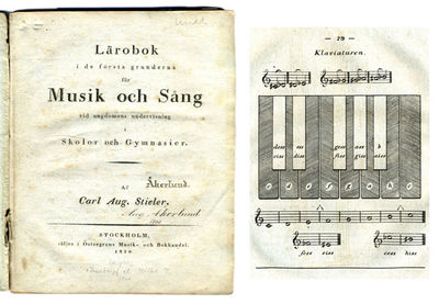 Lärobok i de första grunderna för musik och sång…