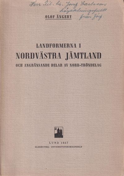 Landformerna i nordvästra Jämtland och…