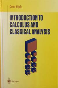 cover of Introduction To Calculus and Classical Analysis