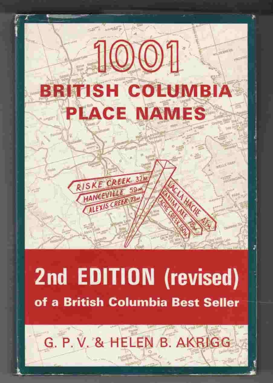 British Columbia Place Names Third Edition