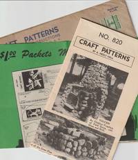 image of Craft Pattern No. 820; Outdoor Field Stone and Brick Fireplaces w/ Ovens
