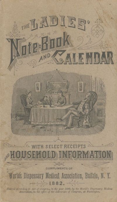 The Ladies' Note-Book and Calendar: with select receipts and household information