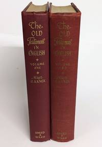 The Old Testament in English 2 Vols HC Ronald Knox 1950/52
