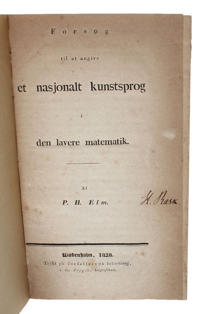 Forsøg til at angive et nasjonalt kunstsprog i…