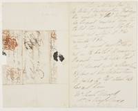 image of Autograph Letter in the third person, with transcription, to Mrs Sarah Wowell (Arthur Wellesley, Duke of, 1769-1852, Field Marshal & Statesman)
