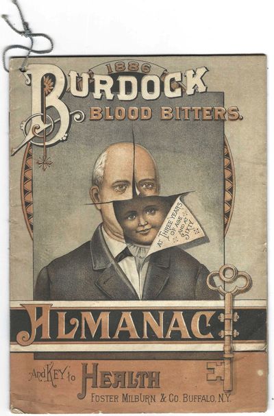 1886, Burdock Blood Bitters. Almanac and Key to Health