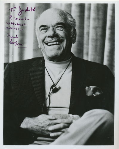 Photograph Signed, 4to, n.p., n.d.