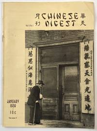 Chinese Digest. Vol. V No. 1 (January 1939) by Hoy, William, ed - 1939