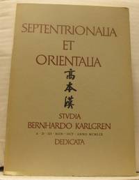 Septentrionalia et Orentalia. Studia Bernhardo…