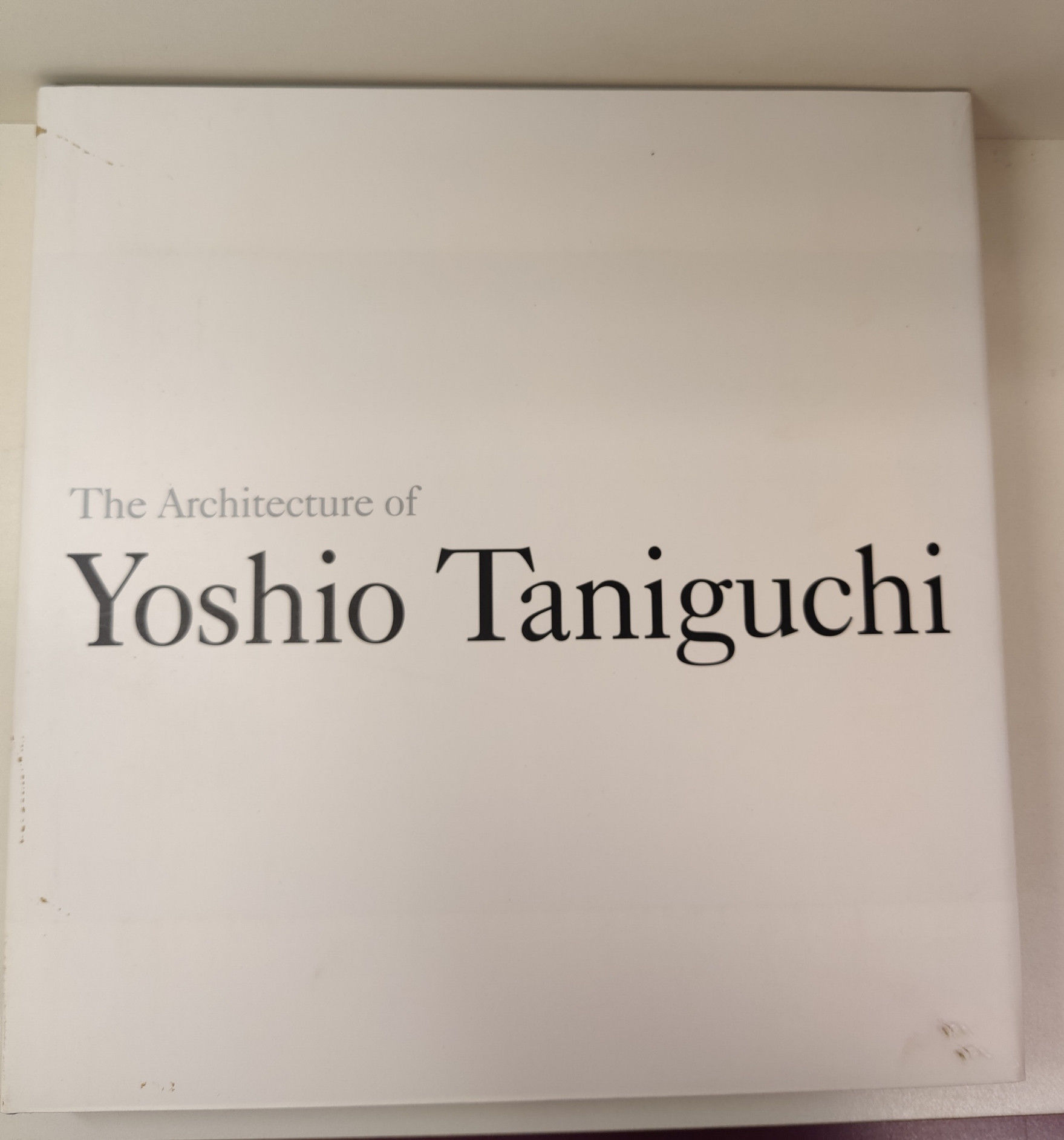 Yoshio Taniguchi Architect アートブック Yoshio Taniguchi: Nine Museums - Hardcover – MoMA Design Store