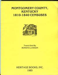 Montgomery County, Kentucky 1810-1840 Censuses