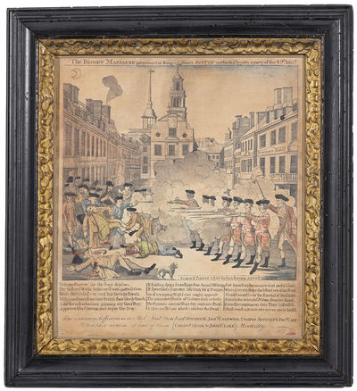 Paul Revere's Iconic Boston Massacre Print