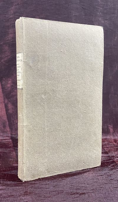 [WOMEN'S LITERATURE - ENGLAND]. Correspondence between a Mother and her Daughter at School