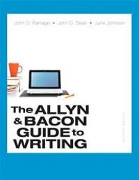 Allyn & Bacon Guide to Writing, The, Plus MyLab Writing with Pearson eText -- Access Card...