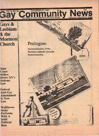 GCN: Gay Community News; the weekly for lesbians and gay males; Vol. 8, No. 23, December 27, 1980