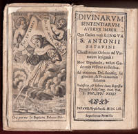 1659 Antonio da Padova Patavini Divinarum Sententiarum Holy Oration Padua Saint by Antonio di Padova - 1659 - from Sigedon LTD (SKU: 29798)