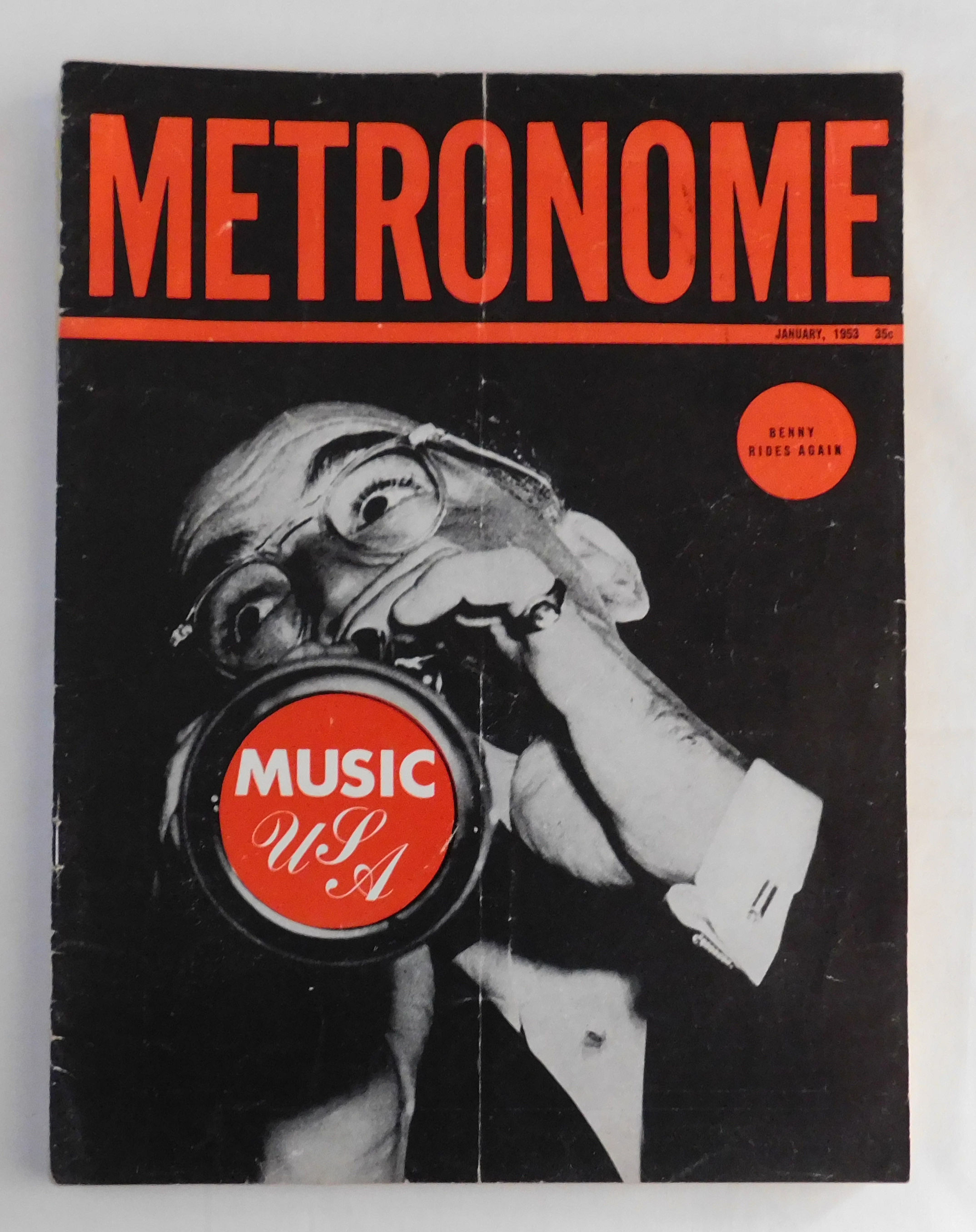 Metronome Magazine Bands Records Radio Jazz Volume 69 Number 1 January