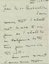 Autograph Letter Signed, 3 adjoining pages 8vo, n.p. (but postmarked Hartford, Connecticut), February 17, 1944